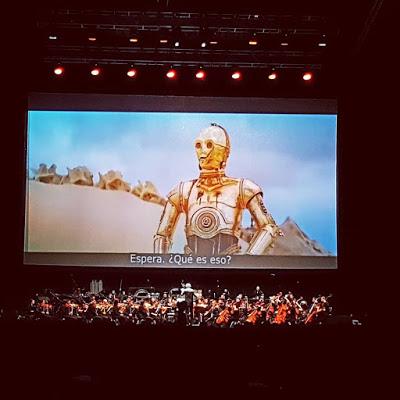 Star Wars Una nueva esperanza en concierto