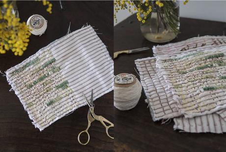 Experimentando con puntadas Experimentando con puntadas