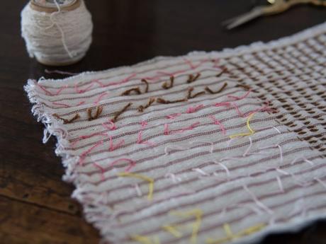 Experimentando con puntadas Experimentando con puntadas