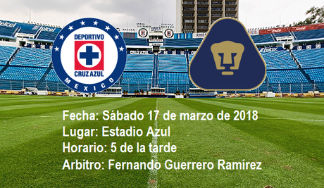 Pronosticos del Cruz Azul vs Pumas de la jornada 12 del futbol mexicano