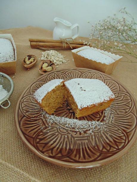 Pastel de zanahoria y avena Pastel de zanahoria y avena