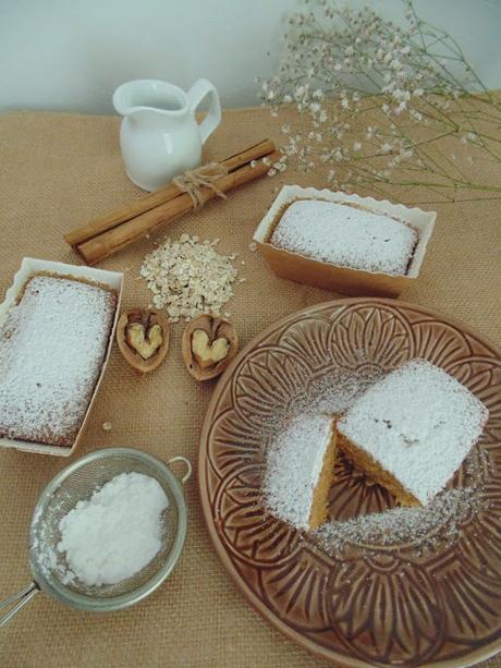 Pastel de zanahoria y avena Pastel de zanahoria y avena