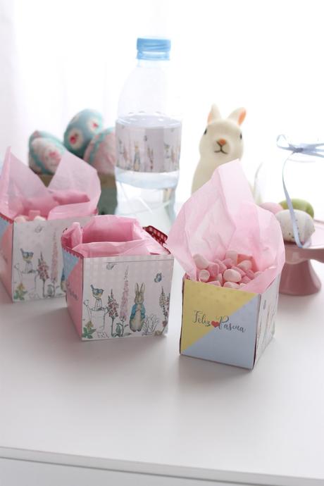 {Descargable} Cajitas y etiquetas para botellas de agua, Peter Rabbit {Descargable} Cajitas y etiquetas para botellas de agua, Peter Rabbit