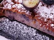 Brownie arándanos azules