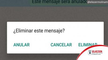 Ahora tendrás más tiempo para eliminar tus mensajes de WhatsApp