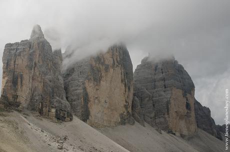 Montañas Dolomitas Italia trekking Tres Cimas de Lavaredo