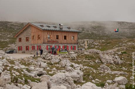 Ruta Tres Cimas de Lavaredo Refugio