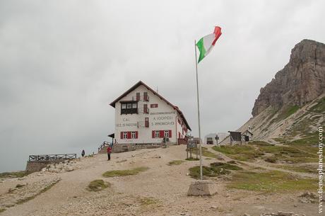 Refugio Locatelli Tres Cimas de Lavaredo Italia