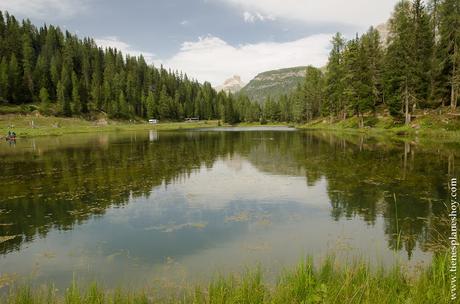 Dolomitas lago antorno viaje Italia 