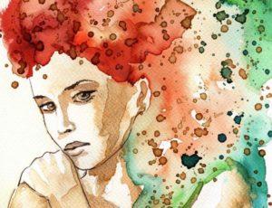 Si eres un alma vieja seguro te identificarás con estas Características alma-vieja-mujer-en-acuarela