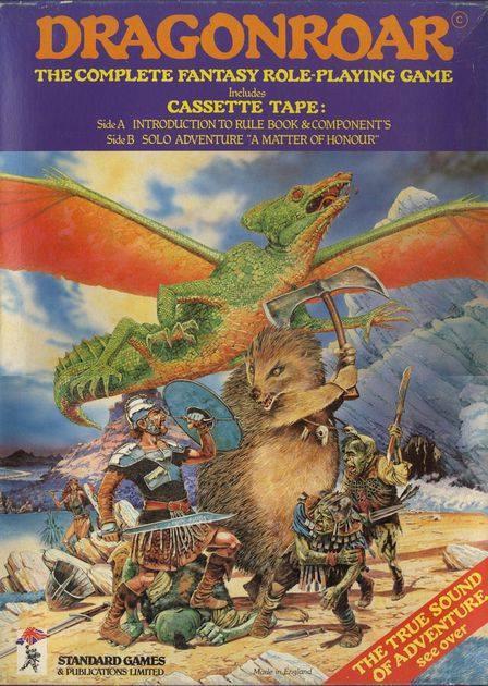 Dragonroar de Standard Games (1985)