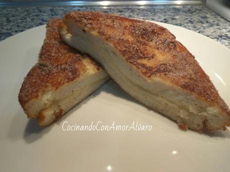 Torrijas Rellenas de Crema Pastelera