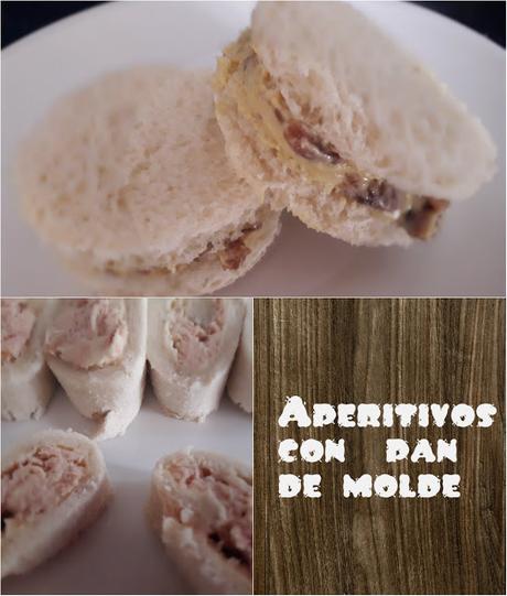 APERITIVOS CON PAN DE MOLDE