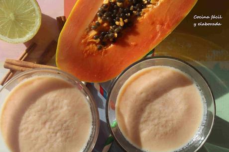 BATIDO DE PAPAYA LIGHT (30 SEGUNDOS) BATIDO DE PAPAYA LIGHT (30 SEGUNDOS)