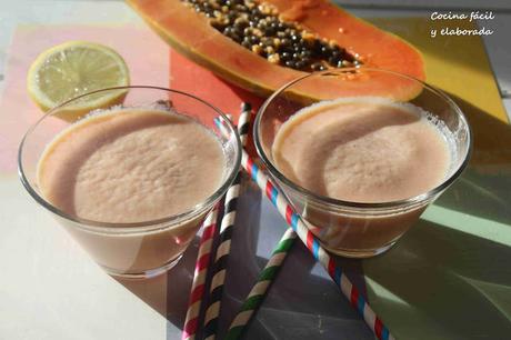 BATIDO DE PAPAYA LIGHT (30 SEGUNDOS) BATIDO DE PAPAYA LIGHT (30 SEGUNDOS)