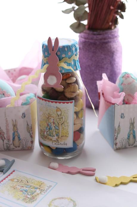 {Descargable} Etiquetas Peter Rabbit para botellita de caramelos {Descargable} Etiquetas Peter Rabbit para botellita de caramelos