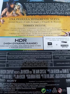 Cristal Oscuro Análisis de la edición 4K y Bluray Cristal Oscuro Análisis de la edición 4K y Bluray
