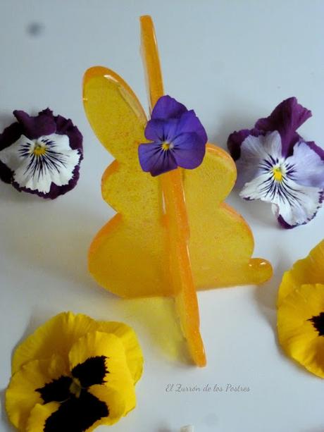 Conejo 3D de Caramelo para Pascua'18