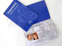 Invitaciones de boda pasaporte http://nlldiseno.blogspot.com.es/2016/11/invitaciones-boda-pasaporte.html