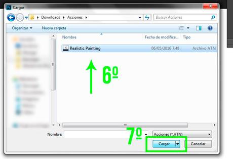 Cómo Cargar Acciones en Adobe Photoshop by Saltaalavista Blog Paso 04