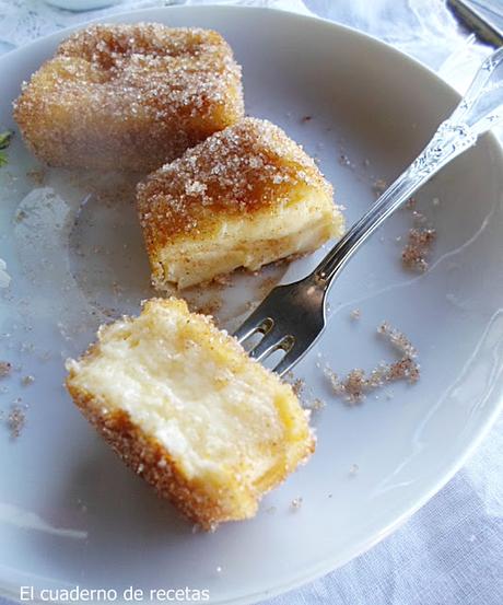 Leche Frita {Receta antigua de familia}