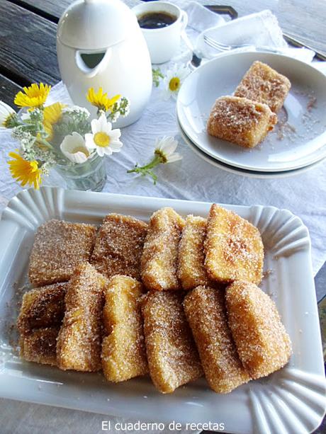 Leche Frita {Receta antigua de familia}