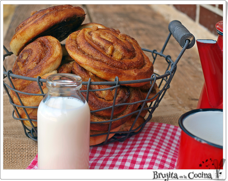 Bollos de canela suecos