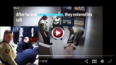 Salud en 1er Mundo: EE.UU, policías se ríen mientras hombre esquizofrénico convulsiona y muere en su celda (vídeo)