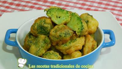 Cómo hacer brócoli rebozado o buñuelos de brócoli