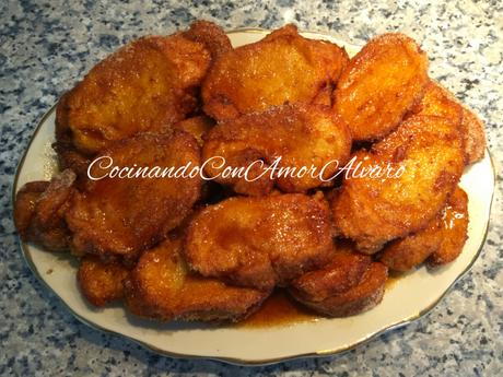 Torrijas de Leche en Almíbar