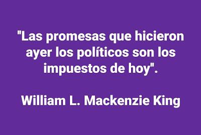 Las Promesas Politicas y los Impuestos