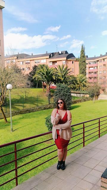 Vestido ajustado rojo ~ Fashion nova curve ~ Plus size Fashion