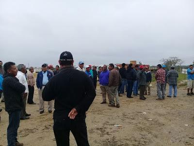 PESCADORES SE MANIFIESTAN CONTRA TRANSCANADA