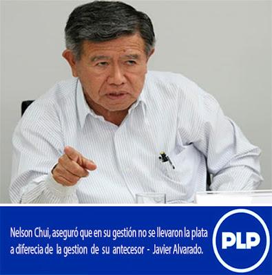 NELSON CHUI ASEGURA QUE EN SU GESTIÓN NO HAY ROBOS-SINO ERRORES ADMINISTRATIVOS…