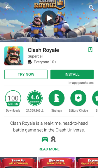 Ahora podrás probar juegos antes de instalarlos en tu Android