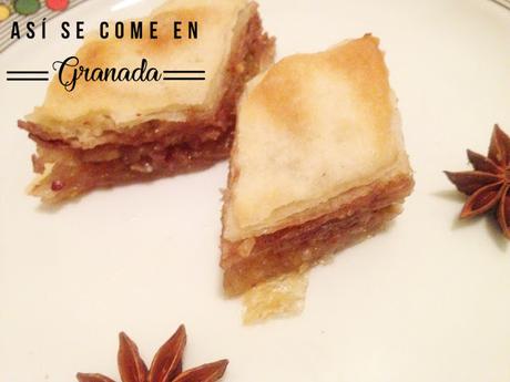 Baklava sin gluten