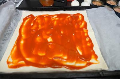 Empanada de hojaldre con atún