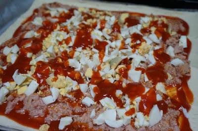 Empanada de hojaldre con atún