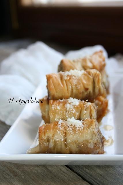 Rollitos de Baklava Rollitos de Baklava