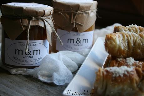 Rollitos de Baklava Rollitos de Baklava