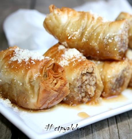 Rollitos de Baklava Rollitos de Baklava