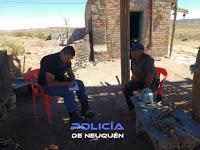 Policía: Nuevas visitas rurales cerca de Picún Leufú
