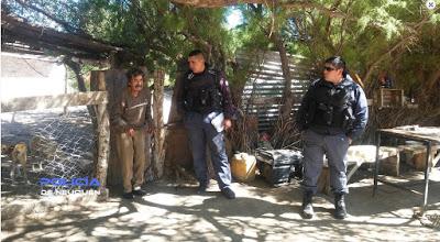 Policía: Nuevas visitas rurales cerca de Picún Leufú