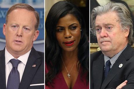 trump white house spicer omarosa bannon