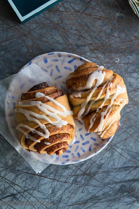 Rolls de canela mariposa vía elgatogoloso.com