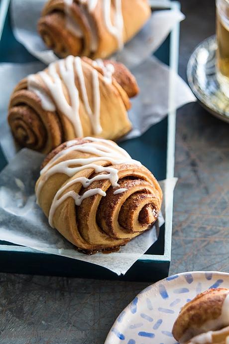 Rolls de canela mariposa vía elgatogoloso.com