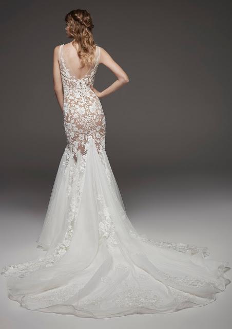 El avance de las propuestas para novias de la firma Pronovias 2019 está lleno de romanticismo, sensualidad y glamour