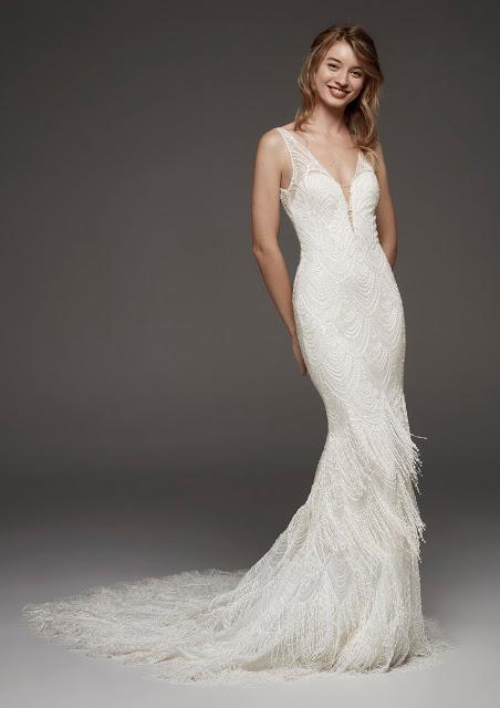 El avance de las propuestas para novias de la firma Pronovias 2019 está lleno de romanticismo, sensualidad y glamour