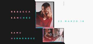 Concierto de Rebecca Sánchez y Samu Hernández en la Sala Alive 