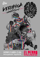 Concierto de Verónica underluxe y patient 108 en El perro de la parte de atrás del coche